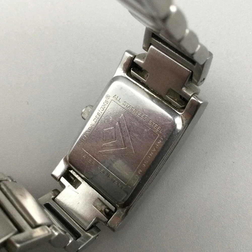 Silpada Designs Womens Watch 19mm Stainless Bracelet New Battery 7